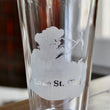 Load image into Gallery viewer, Lake St Clair Map Engraved Glasses