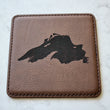 Load image into Gallery viewer, Great Lakes Coaster Set - Dark Brown