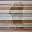 Load image into Gallery viewer, Lake Tahoe Map Engraved Wooden Serving Board & Bar Board