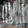 Load image into Gallery viewer, Lake Travis Map Engraved Glasses