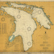 Load image into Gallery viewer, Lake Huron Map - 1917