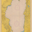 Load image into Gallery viewer, Lake Tahoe Map - 1951