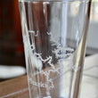 Load image into Gallery viewer, Lake of the Ozarks Map Engraved Glasses