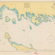 Load image into Gallery viewer, Les Cheneaux Islands (including Mackinac Island) Lake Huron Map - 1943