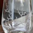 Load image into Gallery viewer, Lewis Smith Lake (AL) Map Engraved Glasses
