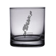 Load image into Gallery viewer, Little Sebago Lake Map Engraved Glasses