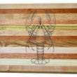 Load image into Gallery viewer, Lobster Engraved Wooden Serving Board & Bar Board
