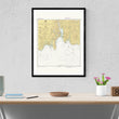 Load image into Gallery viewer, Long Island Sound - North Shore Map - 1990