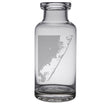 Load image into Gallery viewer, Long Beach Island Engraved Glass Carafe