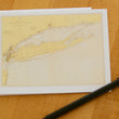 Load image into Gallery viewer, Long Island Island Map Notecards (1918) 4.25"x5.5"