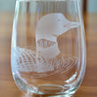 Load image into Gallery viewer, Loon Engraved Glasses