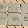 Load image into Gallery viewer, Lowcountry Inshore Slam Coaster Set - Light Brown