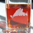 Load image into Gallery viewer, Martha's Vineyard Engraved Whiskey Decanter - 26oz Square Crystal Decanter with Stopper