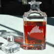 Load image into Gallery viewer, Martha's Vineyard Engraved Whiskey Decanter - 26oz Square Crystal Decanter with Stopper