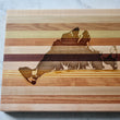 Load image into Gallery viewer, Martha's Vineyard Map Engraved Wooden Serving Board & Bar Board