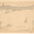 Load image into Gallery viewer, Montauk to Block Island Map - 1878