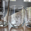 Load image into Gallery viewer, Moss Lake (NC) Map Engraved Glasses