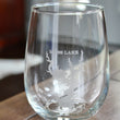 Load image into Gallery viewer, Moss Lake (NC) Map Engraved Glasses