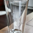 Load image into Gallery viewer, Moss Lake (NC) Map Engraved Glasses