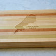 Load image into Gallery viewer, Mullet Lake, MI Map Engraved Wooden Serving Board & Bar Board