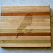Load image into Gallery viewer, Mullet Lake, MI Map Engraved Wooden Serving Board & Bar Board