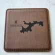 Load image into Gallery viewer, BVI Coaster Set - Dark Brown