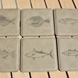 Load image into Gallery viewer, Northeast Inshore Slam Coaster Set - Light Brown