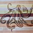 Load image into Gallery viewer, Octopus Engraved Wooden Serving Board & Bar Board