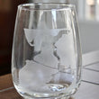Load image into Gallery viewer, Oyster Bay (AL) Map Engraved Glasses