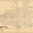 Load image into Gallery viewer, Palmetto Florida Map - 1925