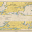 Load image into Gallery viewer, Pensacola to Bon Secour Bay Map - 1948