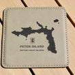 Load image into Gallery viewer, BVI Coaster Set - Light Brown