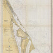Load image into Gallery viewer, Ponce de Leon Inlet to Cape Kennedy Map - 1931