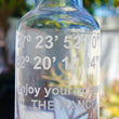 Load image into Gallery viewer, Custom GPS Coordinates Engraved Glass Carafe