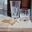 Load image into Gallery viewer, Sebago Lake Map Engraved Glasses
