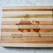 Load image into Gallery viewer, Shelter Island Map Engraved Wooden Serving Board & Bar Board