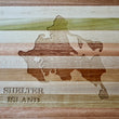 Load image into Gallery viewer, Shelter Island Map Engraved Wooden Serving Board & Bar Board