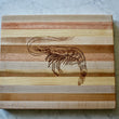 Load image into Gallery viewer, Shrimp Engraved Wooden Serving Board & Bar Board