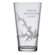 Load image into Gallery viewer, Smith Mountain Lake (VA) Map Glasses