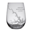 Load image into Gallery viewer, Smith Mountain Lake (VA) Map Glasses