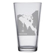 Load image into Gallery viewer, Sodus Bay Map Engraved Glasses