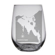 Load image into Gallery viewer, Sodus Bay Map Engraved Glasses