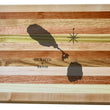 Load image into Gallery viewer, St Kitts & Nevis Map Engraved Wooden Serving Board & Bar Board