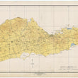 Load image into Gallery viewer, St. Croix Map (USVI) Notecards (1923) 4.25"x5.5"