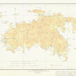 Load image into Gallery viewer, St. John Map - USVI Chart 1934