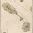 Load image into Gallery viewer, St. Kitts and Nevis Islands Map - 1872