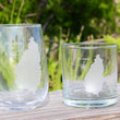 Load image into Gallery viewer, St. Lucia Map Engraved Glasses