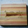 Load image into Gallery viewer, St Croix Map Engraved Wooden Serving Board & Bar Board