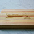 Load image into Gallery viewer, St Croix Map Engraved Wooden Serving Board & Bar Board
