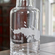 Load image into Gallery viewer, St. Thomas Engraved Glass Carafe
